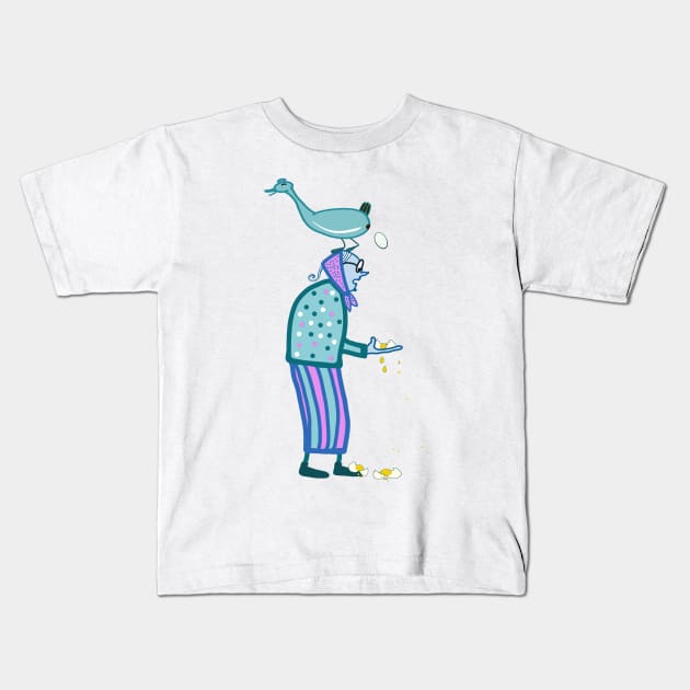 DOMESTIC  BLISS Kids T-Shirt by aroba